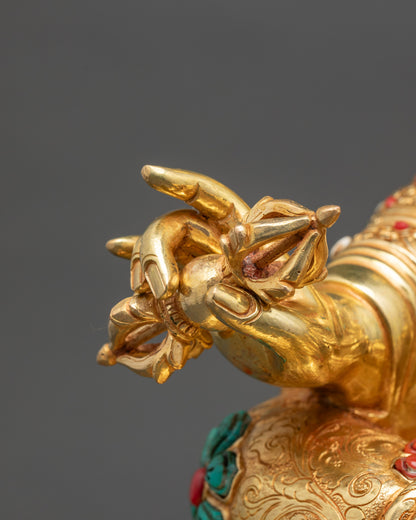 Guru Rinpoche Figurine | Tibetan Buddhist Statue for Enlightenment