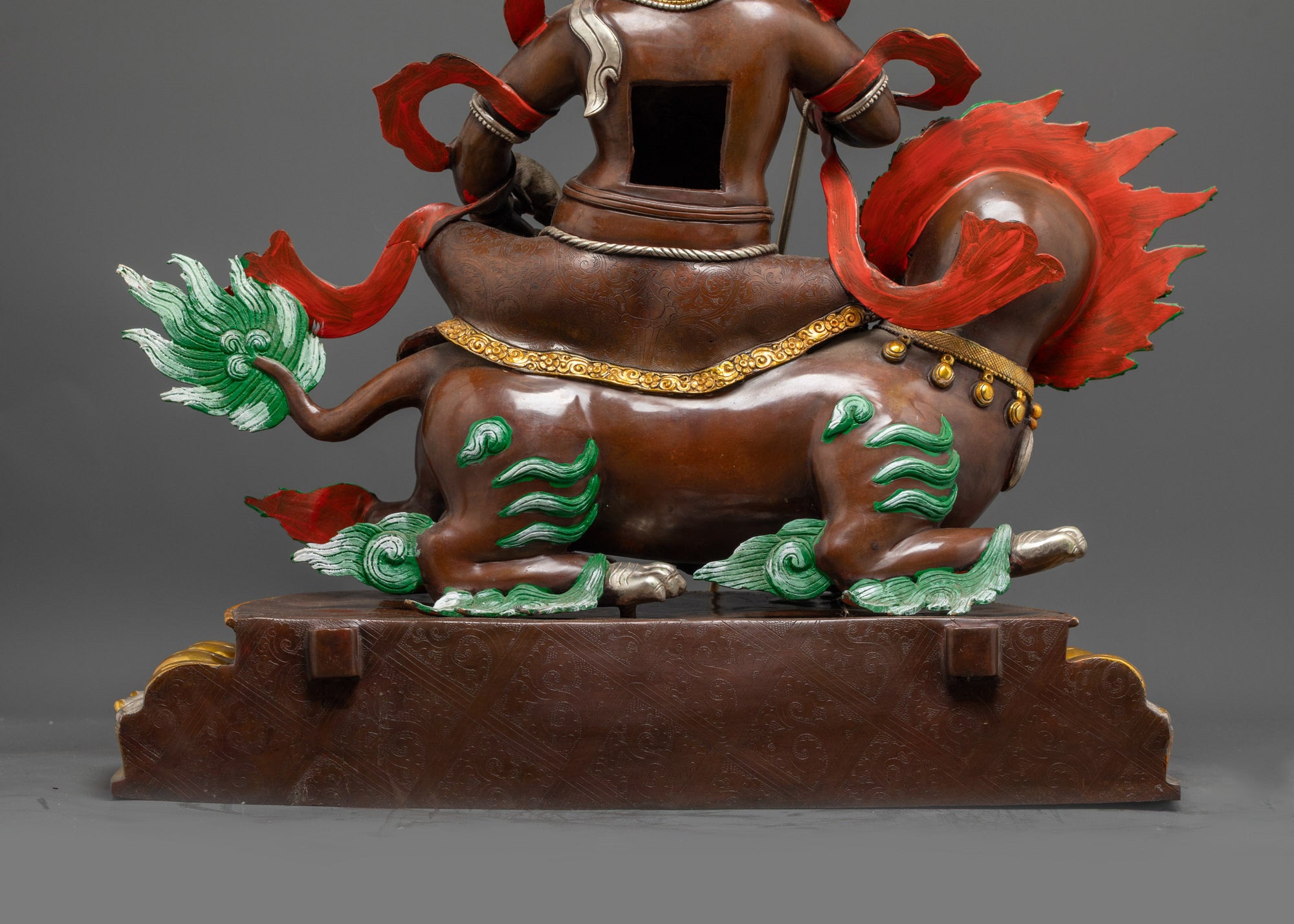 Tibetan Namtoshe Statue | Vaishravana Guardian King of Wealth Sculpture