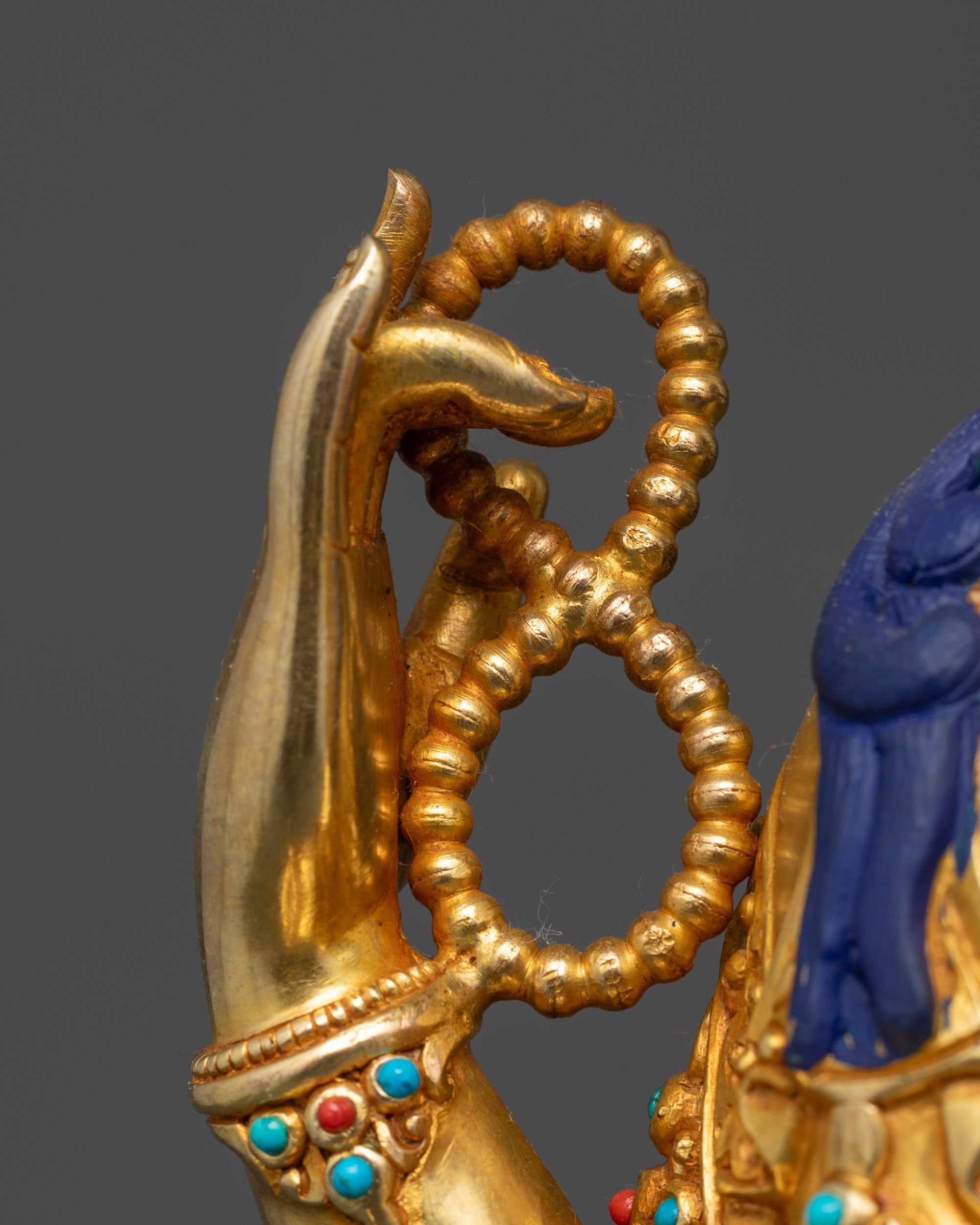 Four-Armed Chenrezig Statue | Nepalese Artisan-Made Buddhist Sculpture