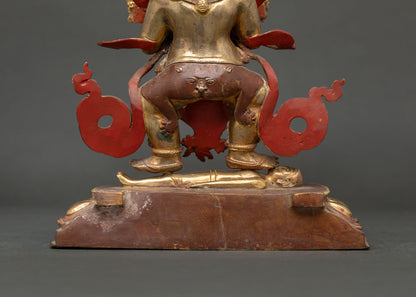 Himalayan Sakya Mahakala Statue | Guardian of Dharma