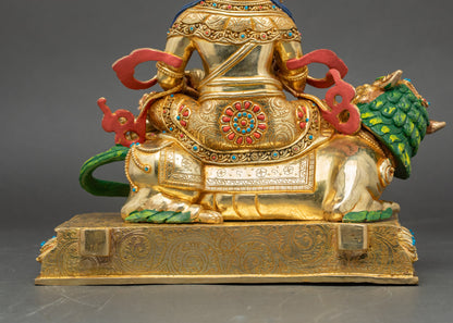 Royal Vaishravana Namtoshe Statue | Tibetan Buddhist God of Wealth