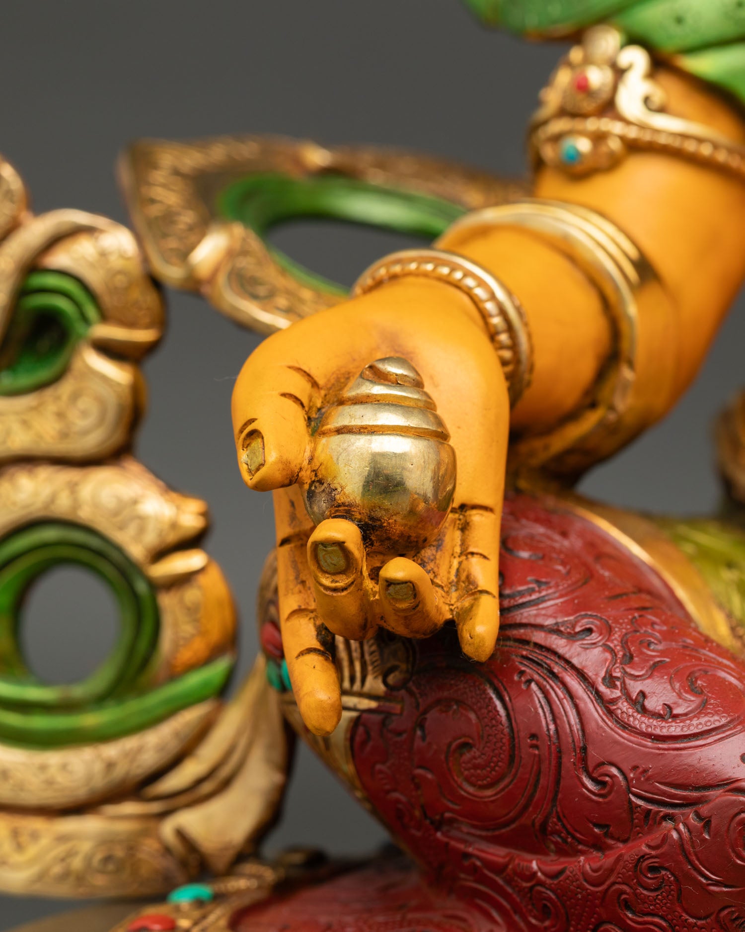 Dzambhala Statue | Buddhist Wealth and Fortune Deity