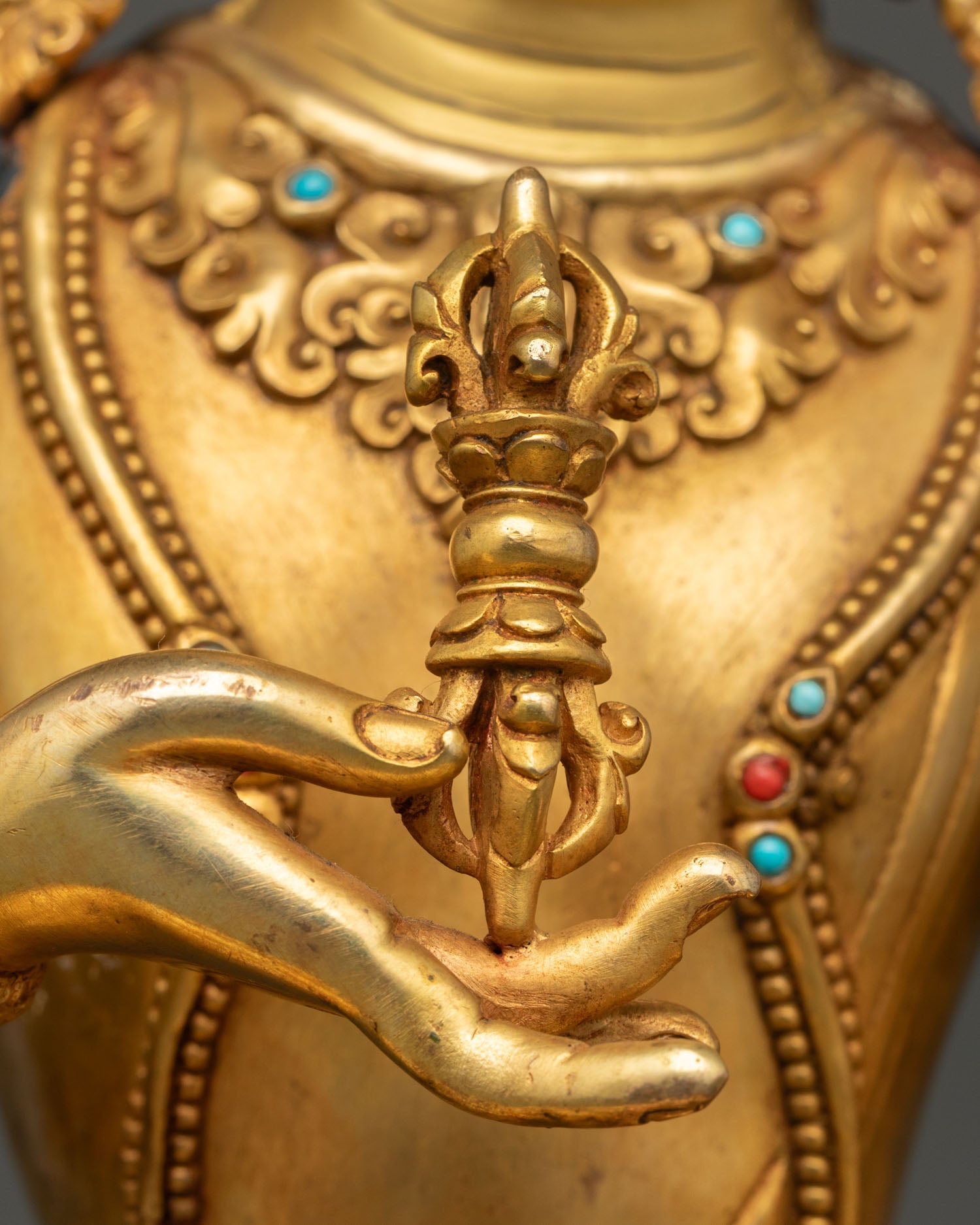 Handcrafted Vajrasattva Statue | Tibetan Purification Deity