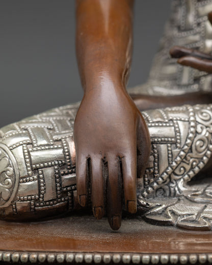 Shakyamuni Buddha Statue | Lost-Wax Copper Art from Nepal