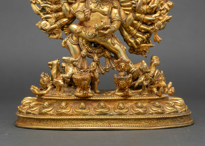 Yamantaka Statue- Wrathful Deity Destroyer of Death