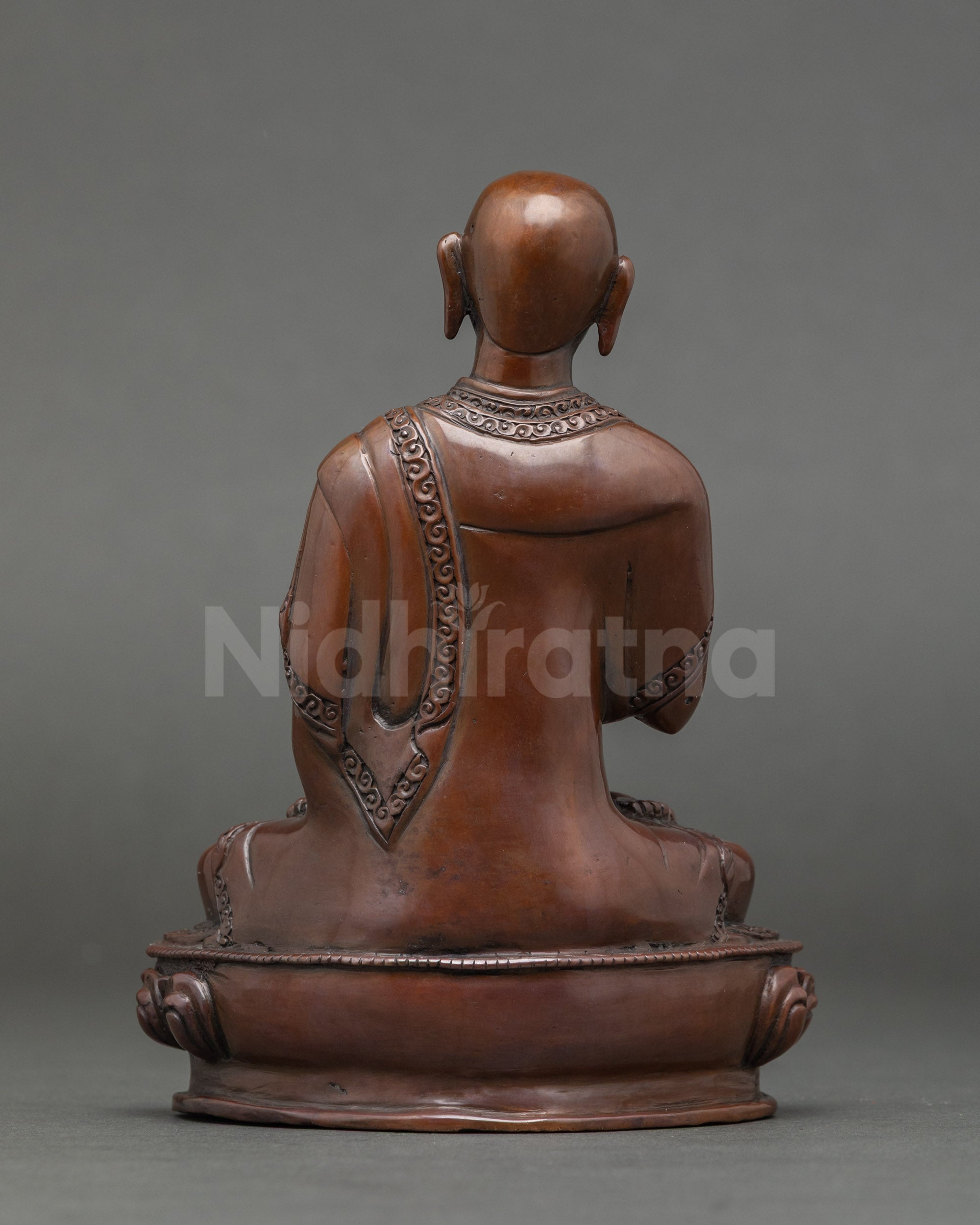 Je Tsongkhapa Statue Set | Himalayan Handcrafted Buddhist Art