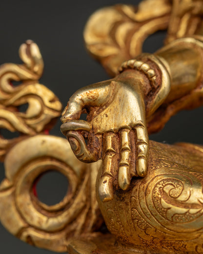 Green Tara Statue | Handcrafted Buddhist Deity for Devotional Spaces