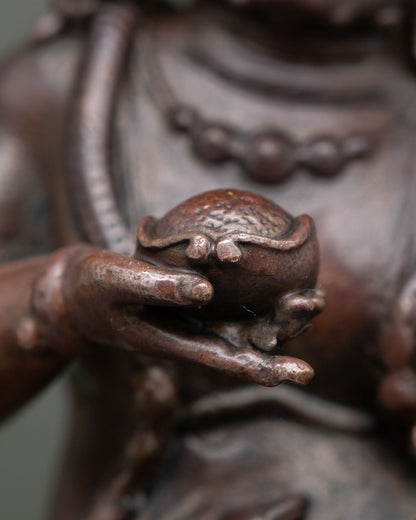 Black Dzambhala Statue