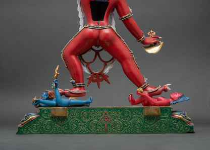 Wrathful Vajrayogini Buddhist Statue | Fierce Goddess of Wisdom
