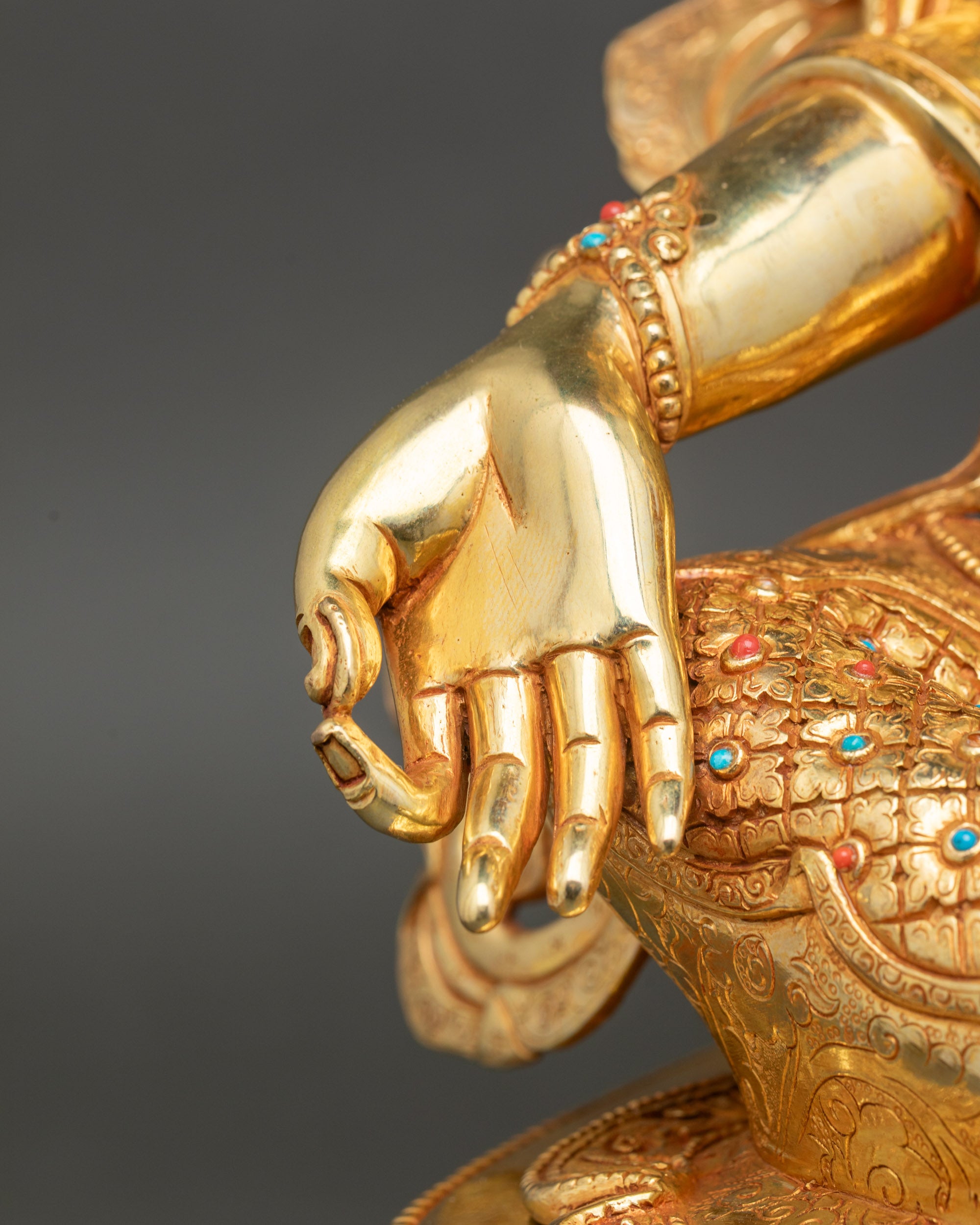 Green Tara Statue | Handcrafted Tibetan Buddhist Artwork