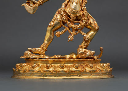 Vajrayogini Copper Statue from Nepal | Handmade Home Decor