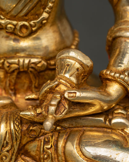 Vajrasattva Statue – Traditional Newari Craftsmanship