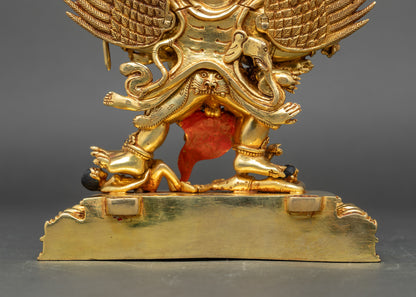 Tibetan Vajrakilaya Statue | Buddhist Figurine for Ritual & Blessings
