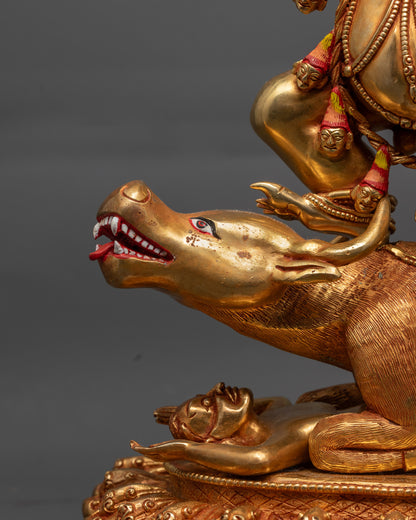 Yamantaka Consort Statue | Wrathful Form of Manjushri