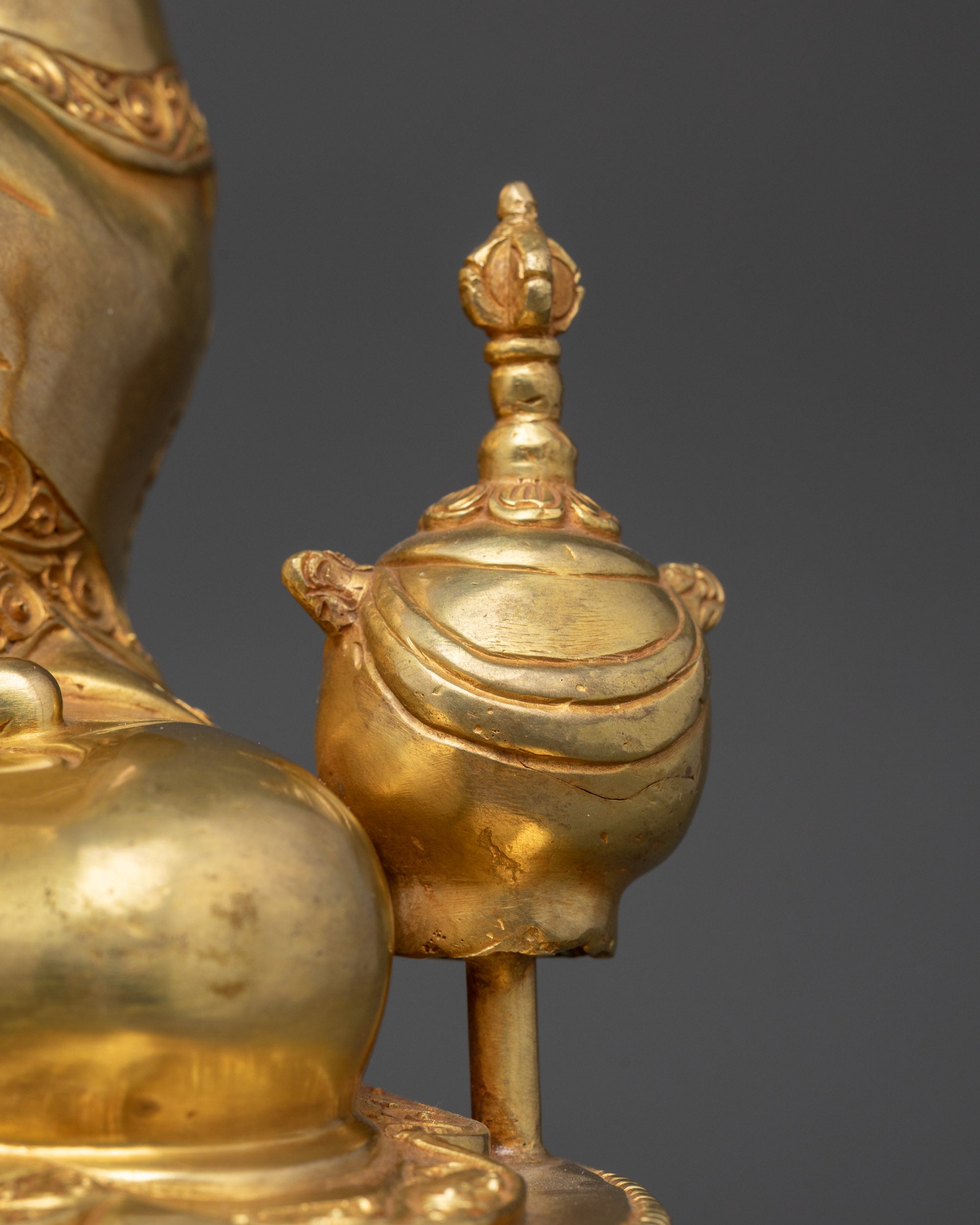 Enlightened Master Dipankara Atisha Sculpture | Nepalese Buddhist Art