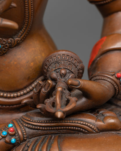 Vajrasattva Statue – Handcrafted Buddhist Altar and Meditation Figure