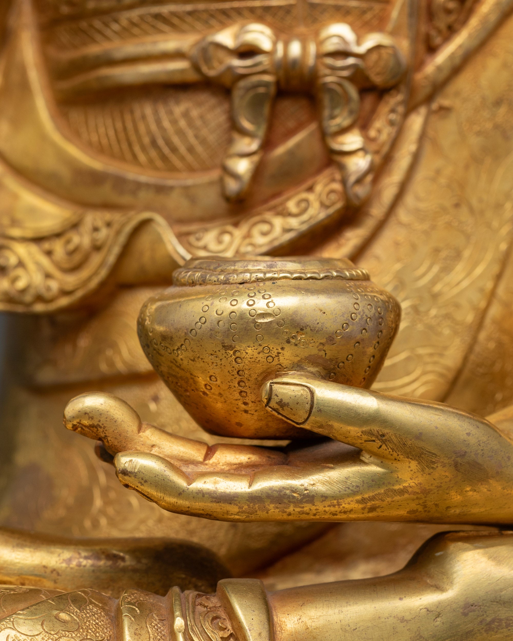 17" Suparakirtita Namasri Buddha Sculpture | Vajrayana Healing Deity