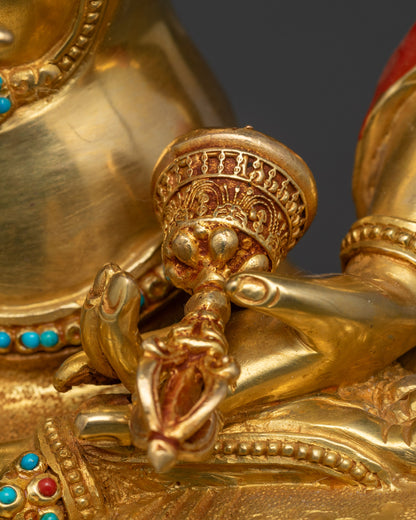 Manifest Spiritual Cleansing with Vajrasattva Statue | Nepalese Artwork