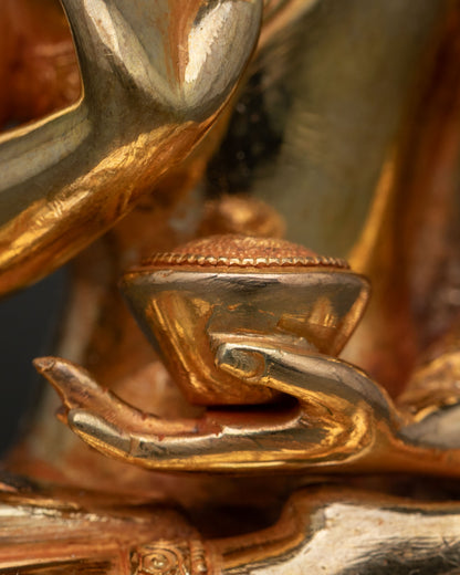 Amoghasiddhi Buddha Statue | Himalayan Buddha of Fearless Action