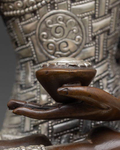 Shakyamuni Buddha Statue | Lost-Wax Copper Art from Nepal