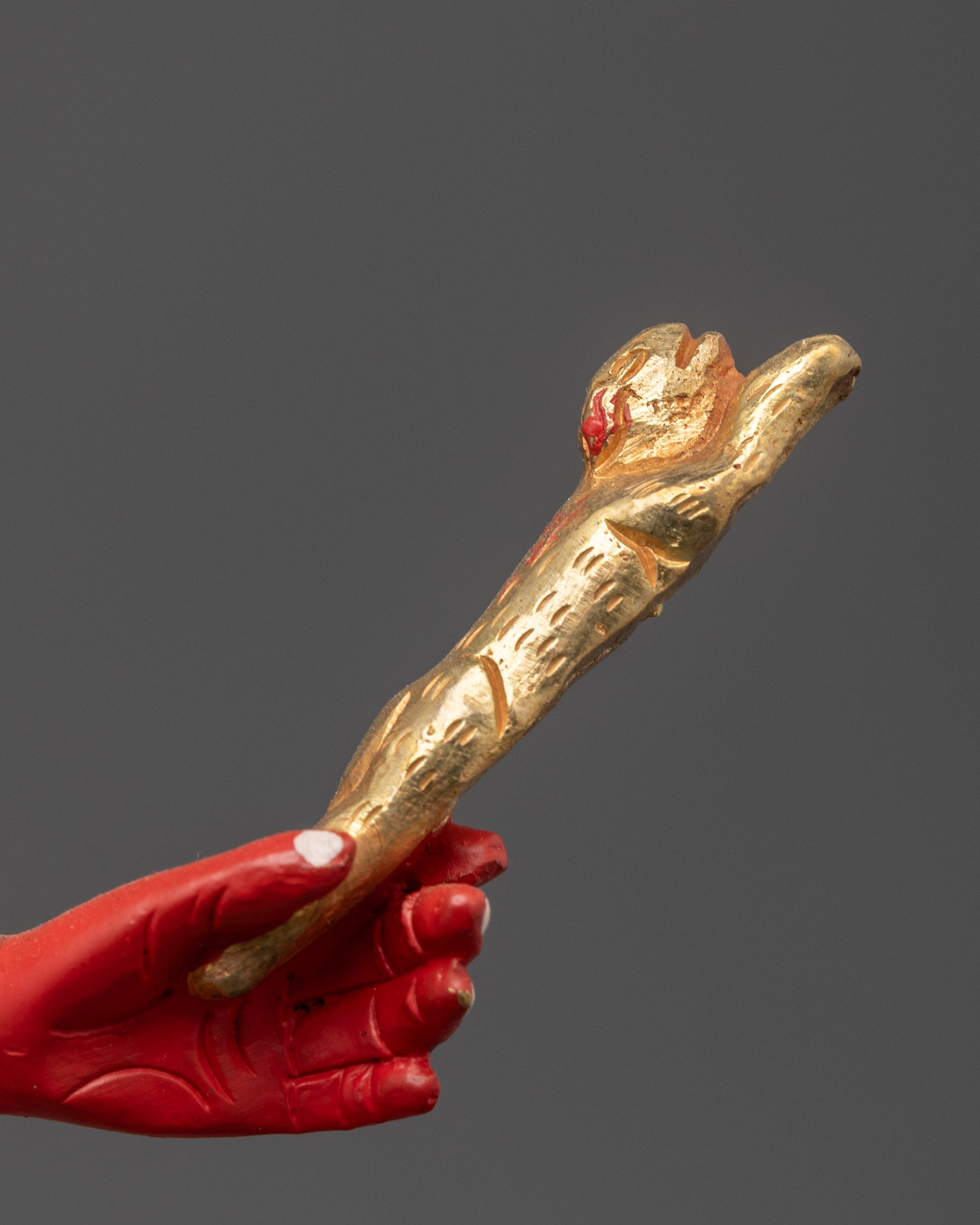 Acrylic Coloured Ekajati Statue | Handmade Wrathful Protector Sculpture