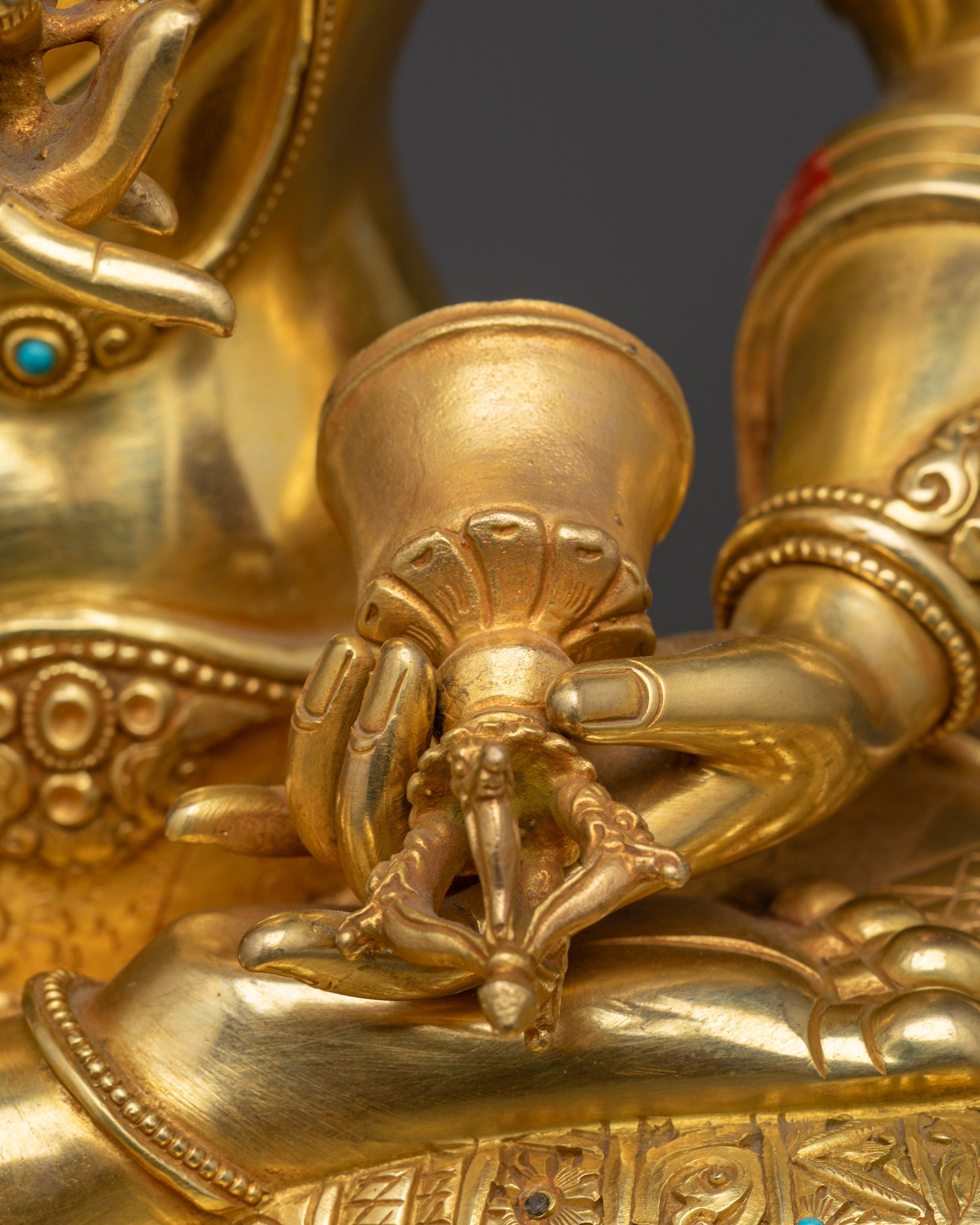 18" Vajrasattva Statue for Meditation | Seated Buddha of Purification