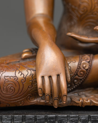 Shakyamuni Buddha Statue | Handcrafted Nepalese Meditation Idol