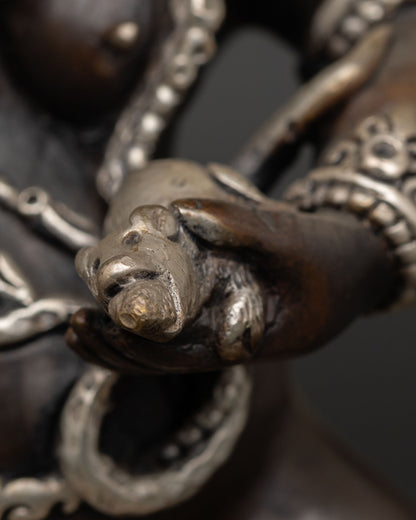 Black Dzambhala Statue