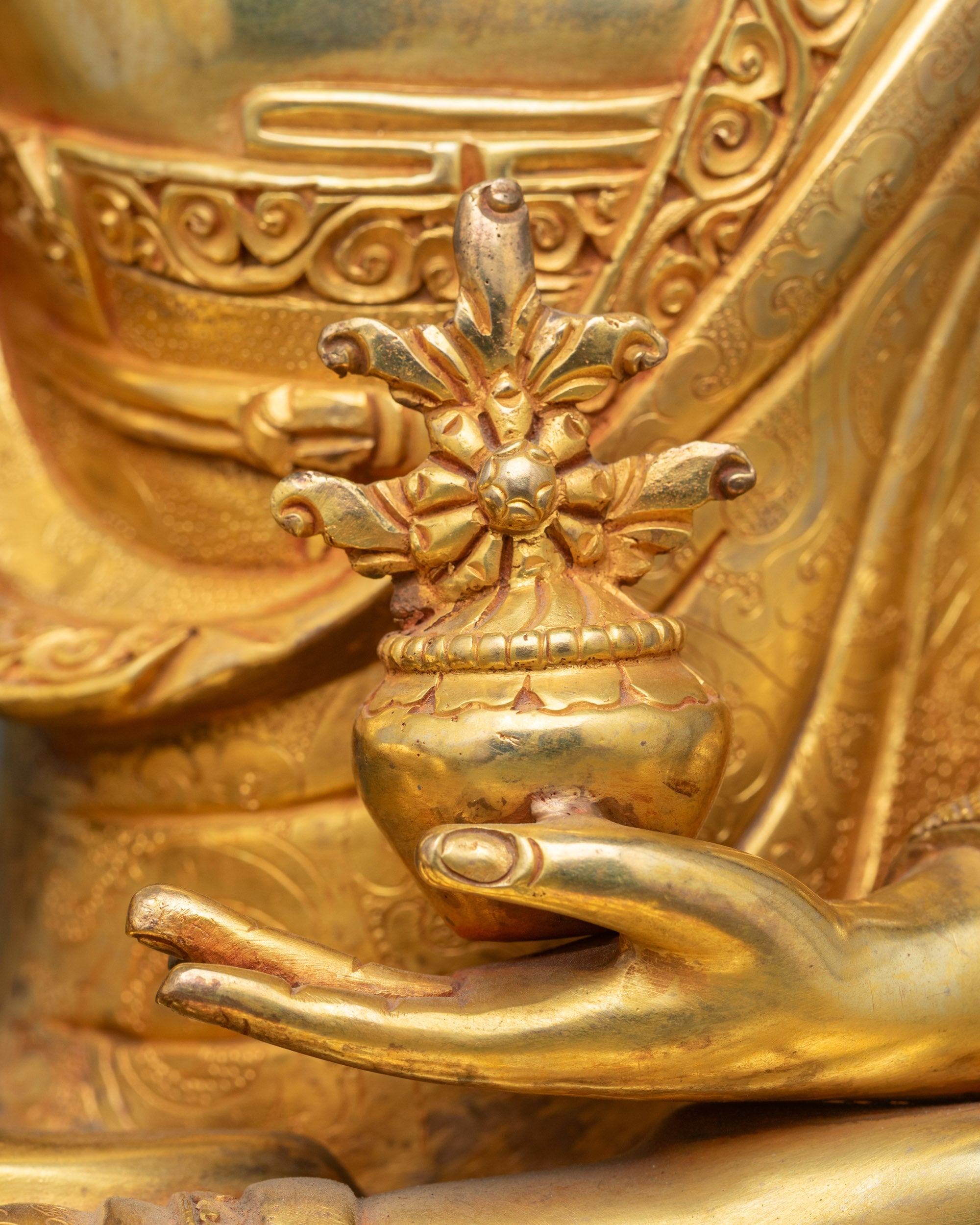 King of Medicine Bhaisajyaguru Statue | Traditional Healing Idol