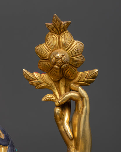 Bodhisattva of Mercy Avalokiteshvara Idol | Tibetan Buddhist Sculpture