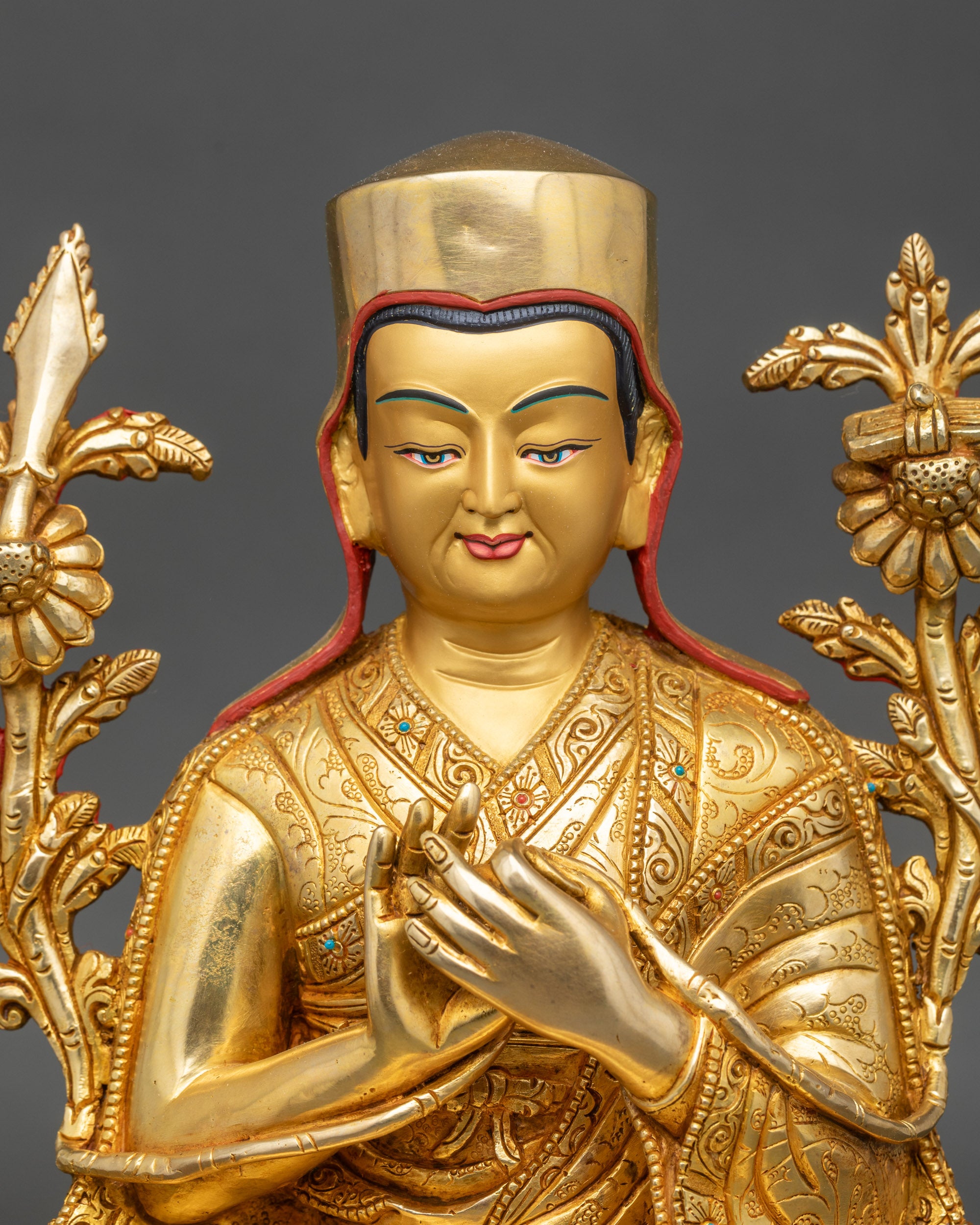 Shakya Masters Set Sculpture - Five Sakya Lineage Founders