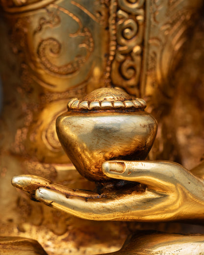 Enlightened Buddha Sculpture | Handcrafted Statues from Nepal