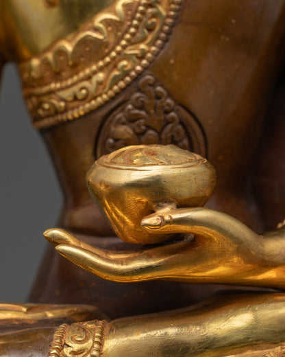 Shakyamuni Buddha Sculpture – Handcrafted Siddhartha Gautama Figure