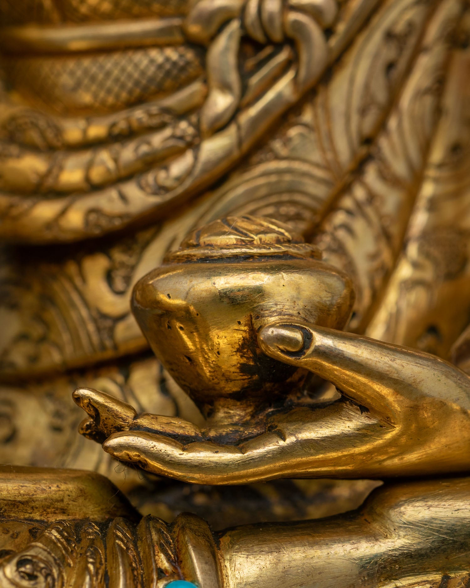 Shakyamuni Buddha Statue | Handmade Buddha Sculpture from Nepal