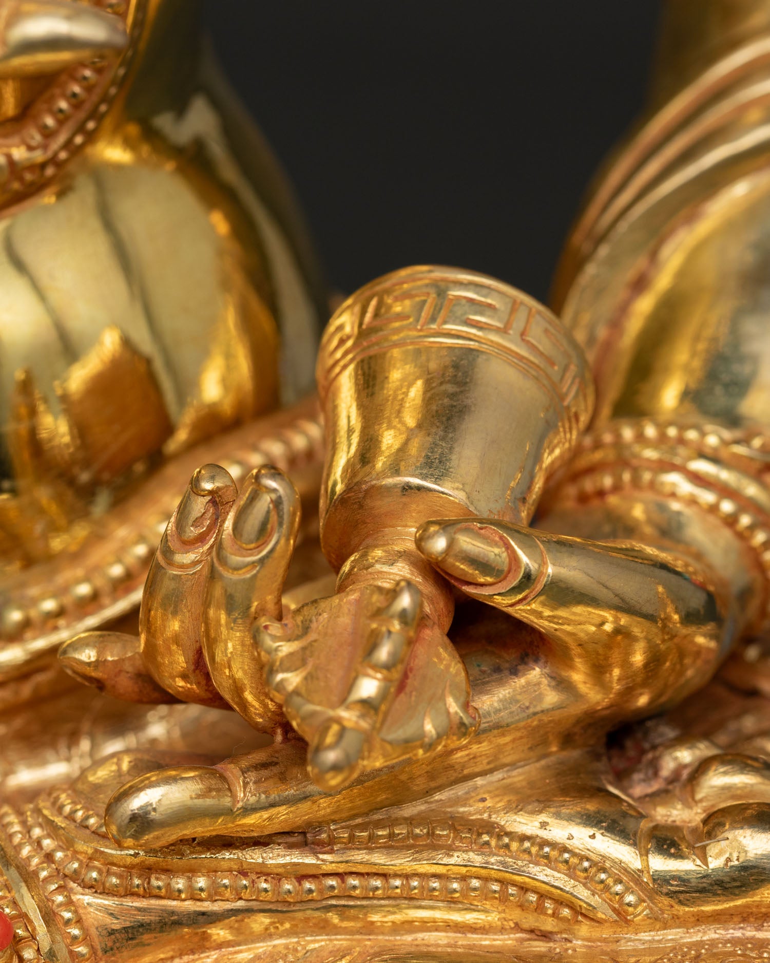 Traditional Vajrasattva Statue | Handmade Tibetan Sculpture