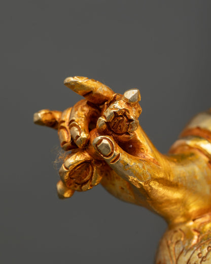 Guru Rinpoche Statue | Sacred Vajra Master Sculpture