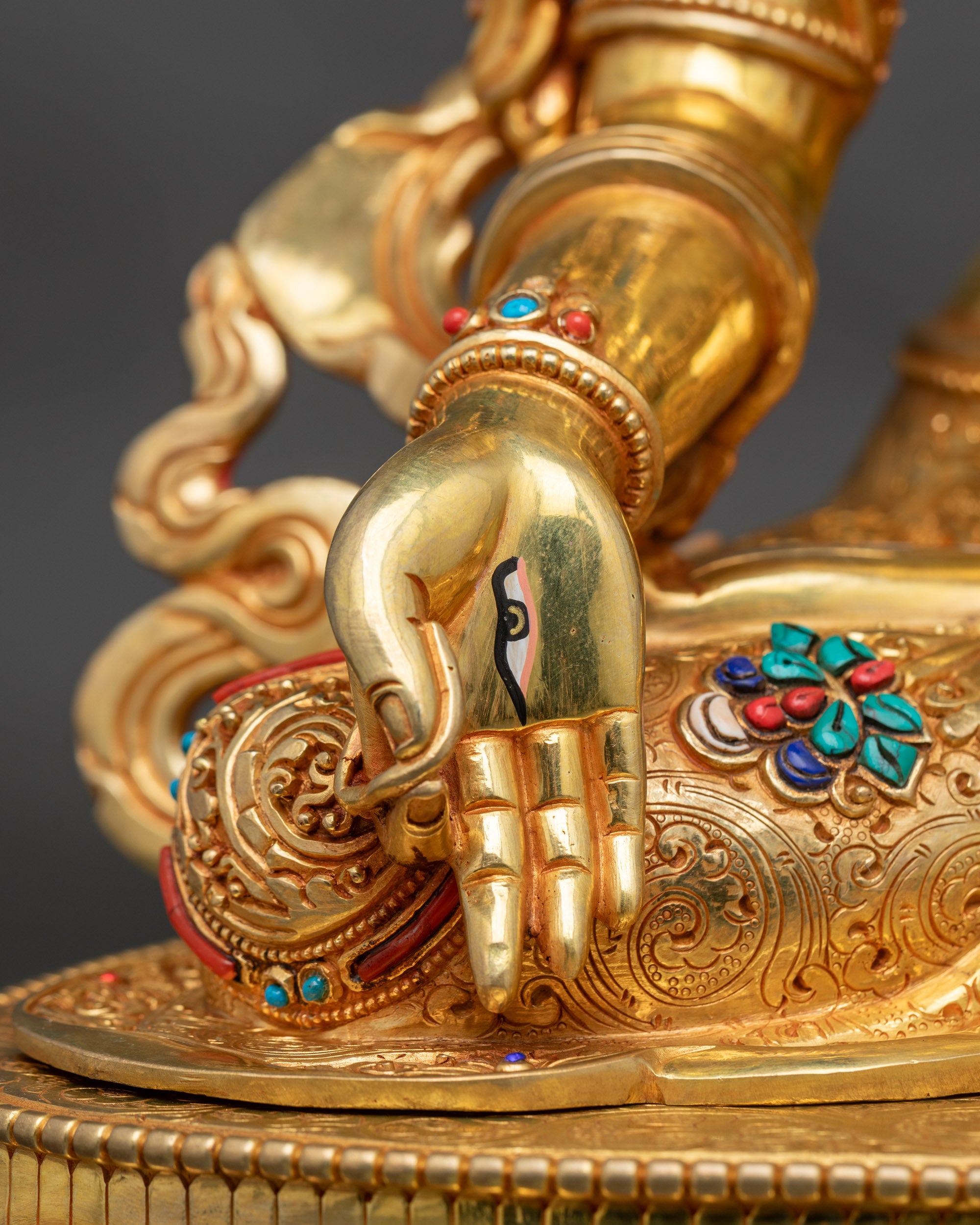 Authentic Sapta Lochani Tara Statue | Tibetan Buddhist Spiritual Art