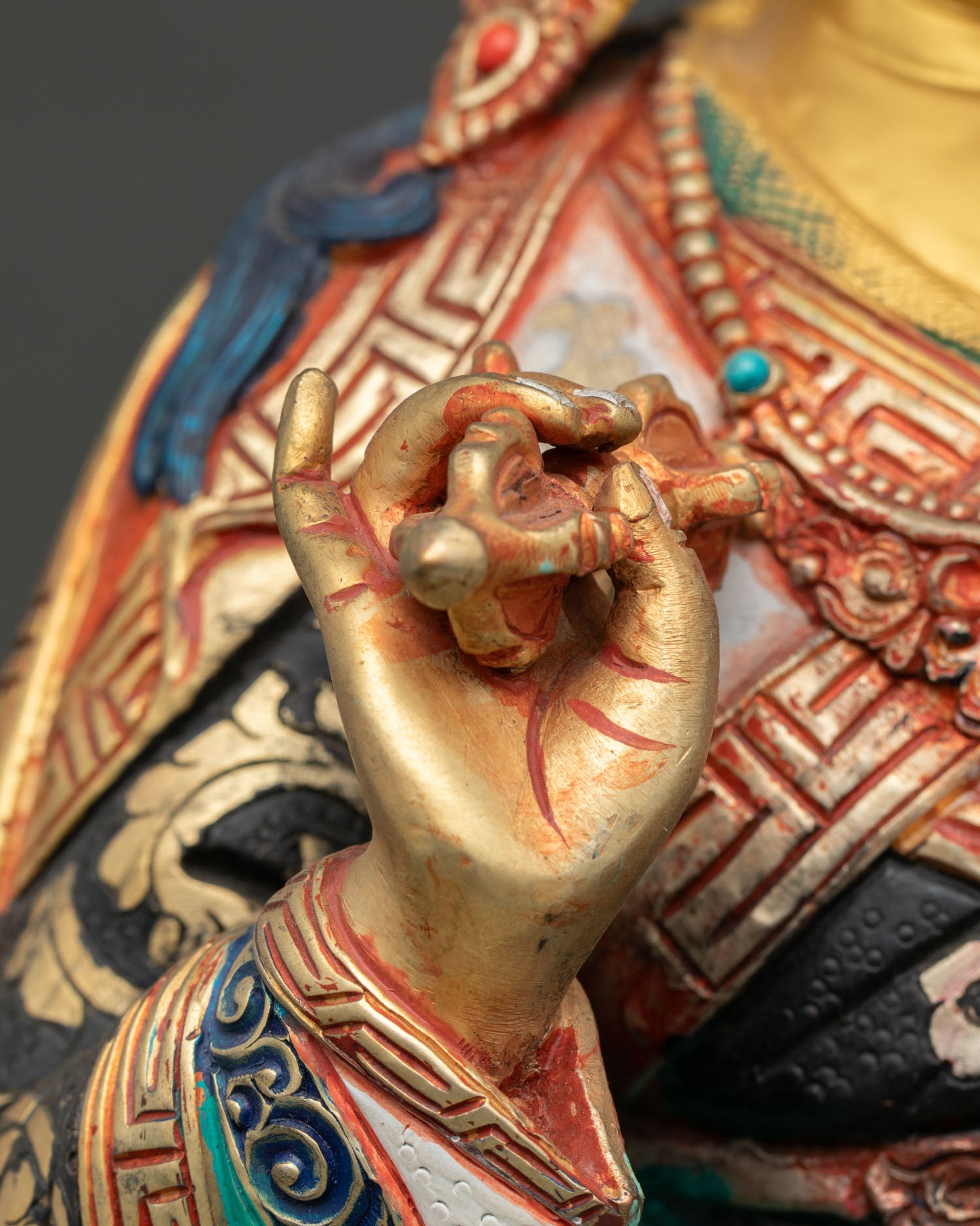 Handcrafted Tsokye Dorje Statue | Vajrayana Buddhist Master