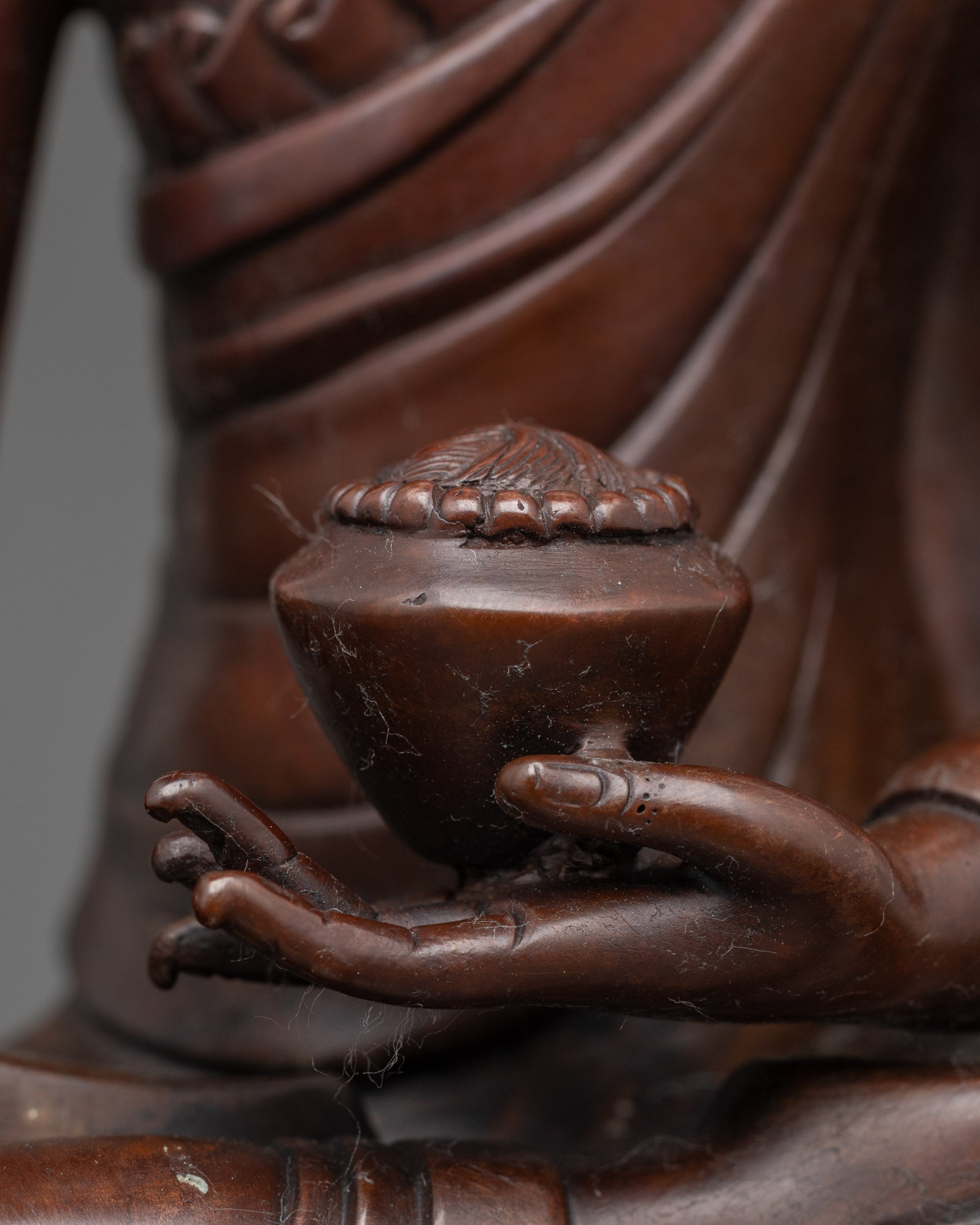 Oxidized Siddhartha Gautama Buddha Sculpture | Tibetan Buddhist Statue