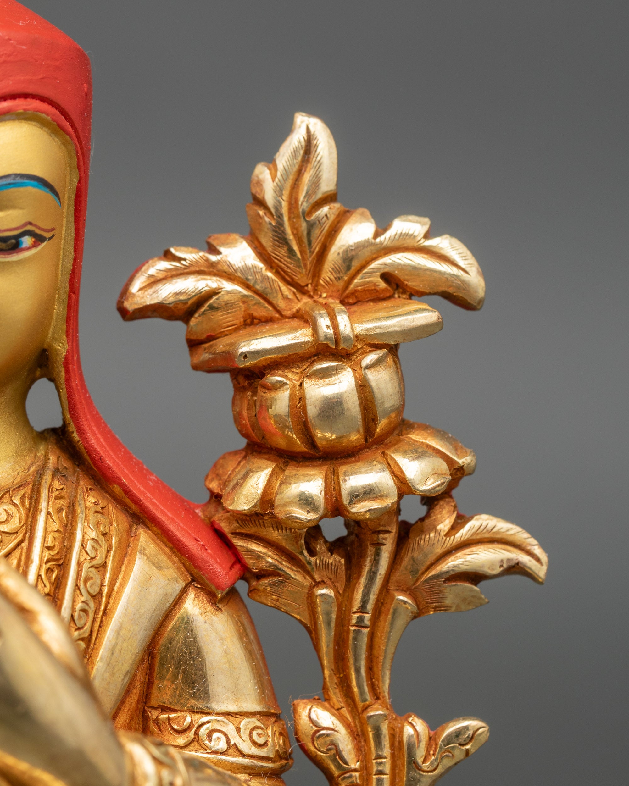 Nepalese Sakya Pandita Statue – Himalayan Buddhist Decor
