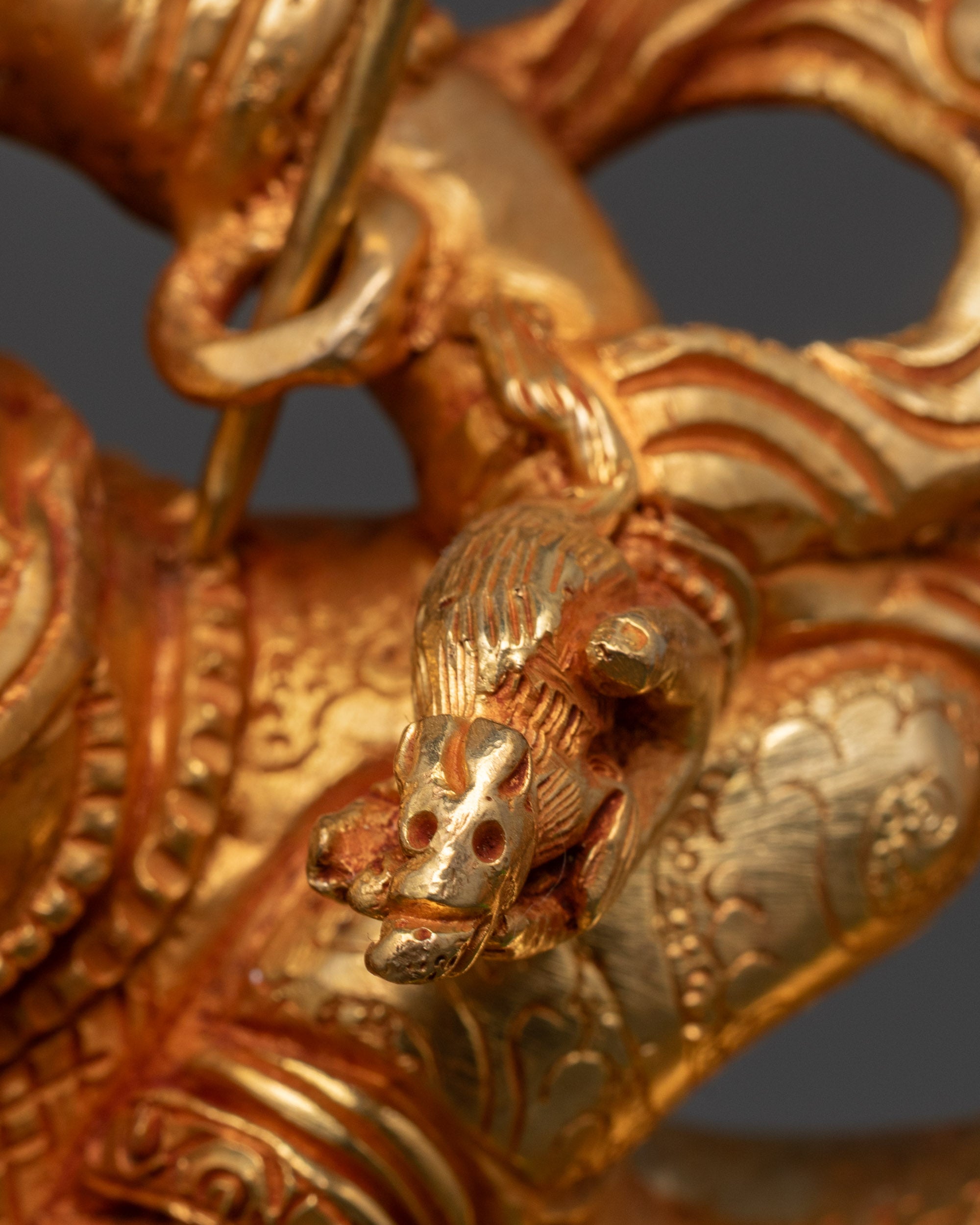 White Dzambhala Sculpture | Traditionally Hand Carved Wealth Deity