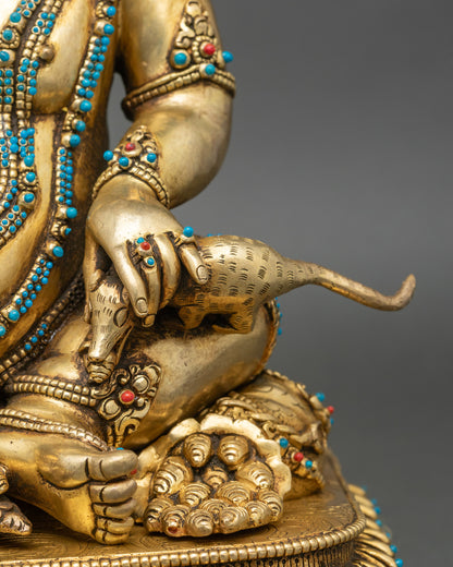 Handcrafted Dzambhala Statue | Enhance Prosperity & Good Fortune