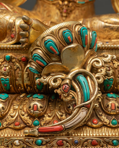 Green Tara Buddhist Statue | Traditional Newari Craftsmanship