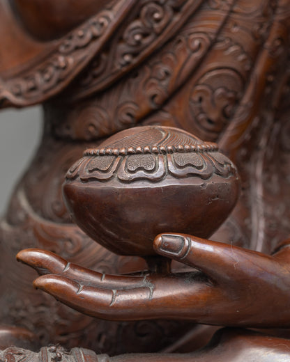 Tibetan Shakyamuni Buddha – Sacred Enlightenment Sculpture