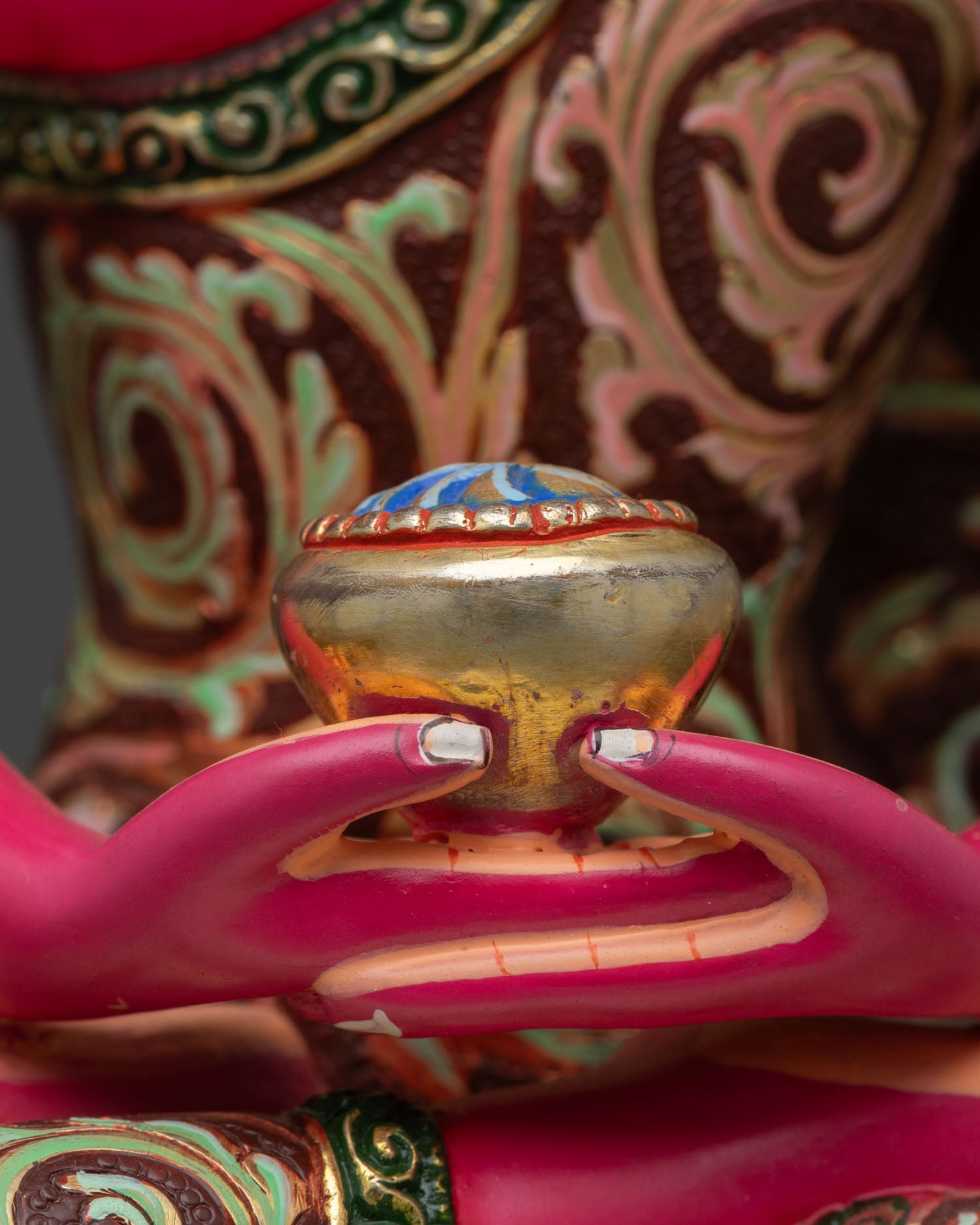 Amitabha Buddha Statue – Tibetan Handcrafted Figurine