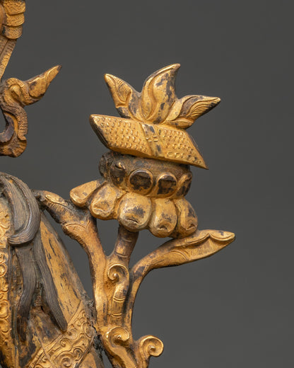 Manjushri Statue | Himalayan Art for Sacred Space Decor