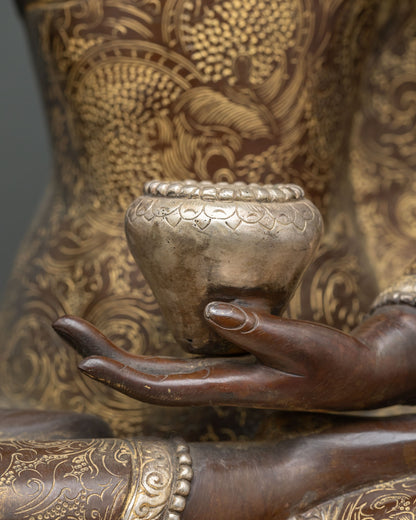 Shakyamuni Buddha Statue | Traditional Newari Craft