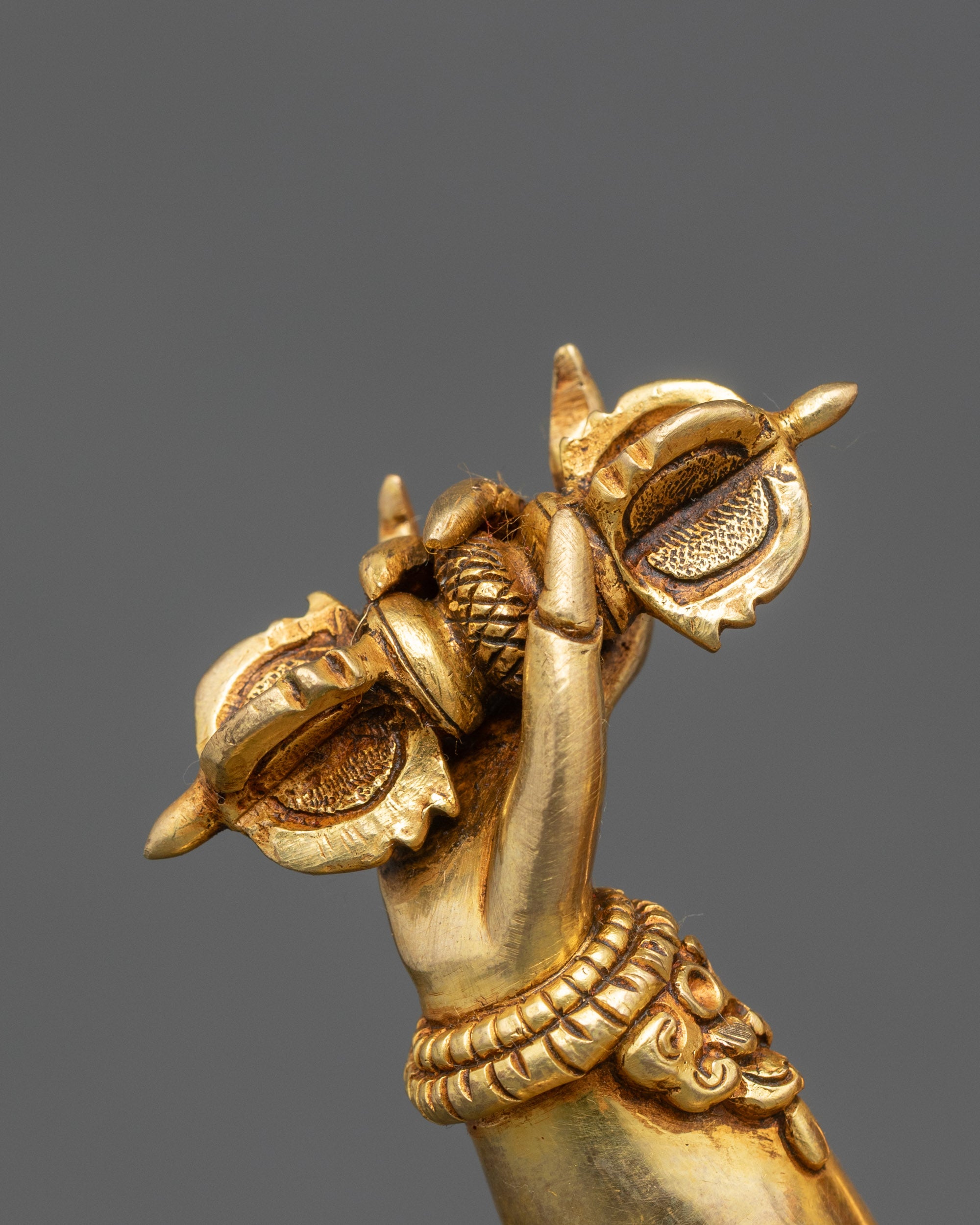 Premium Wrathful Vajrapani Statue | Tibetan Buddhist Deity of Thunder