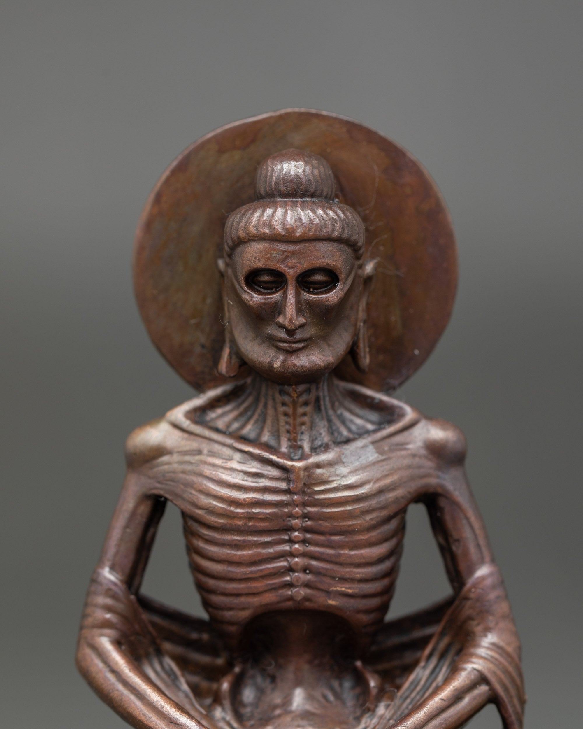 Fasting Buddha Statue