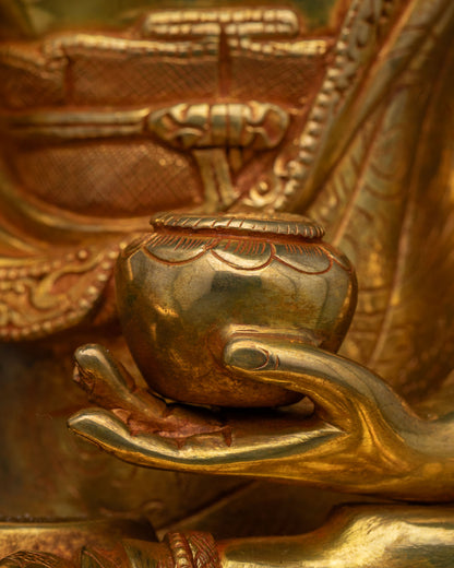 Shakyamuni Buddha Statue | Traditional Newari Craftsmanship